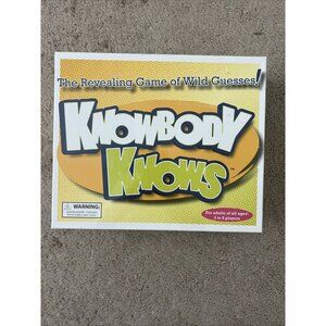 Knowbody Knows Adult Party Game 18+ Adults. NEW! Sealed!
